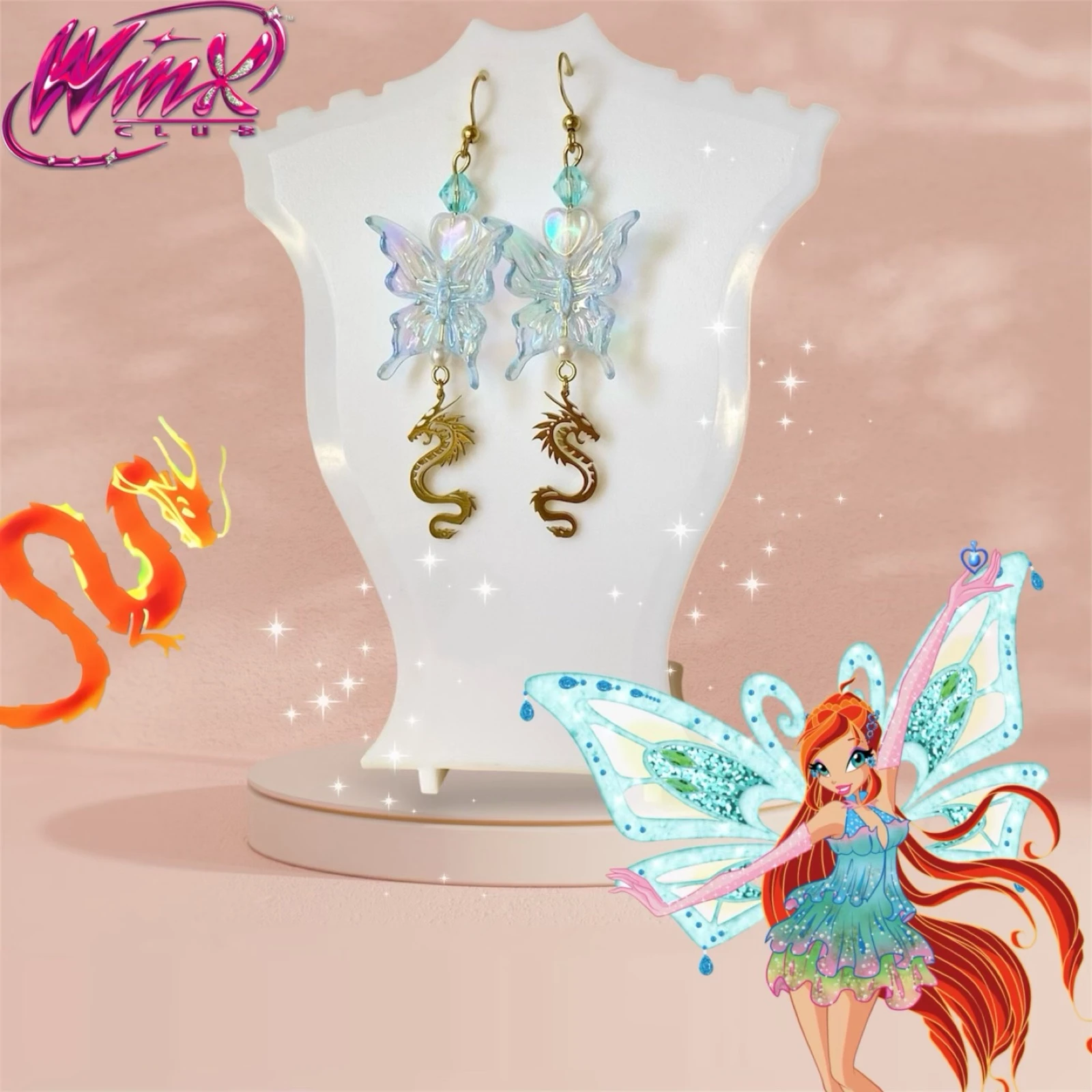 Wind Bloom earrings 